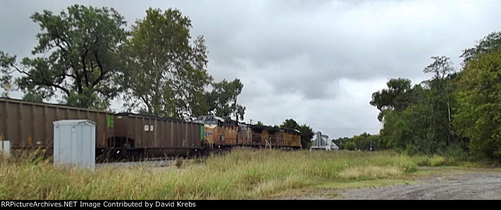 Coal train rushing South!